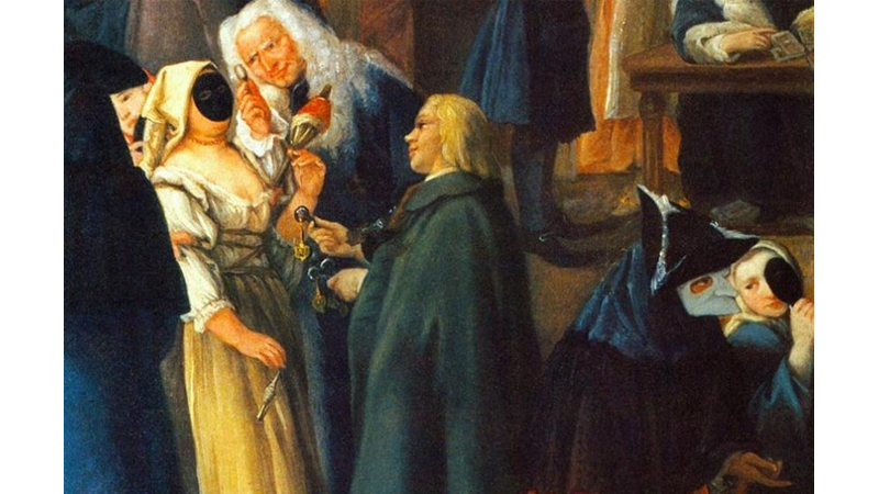 HISTORY'S MOST MYSTERIOUS ACCESSORY: THE MORETTA MASK