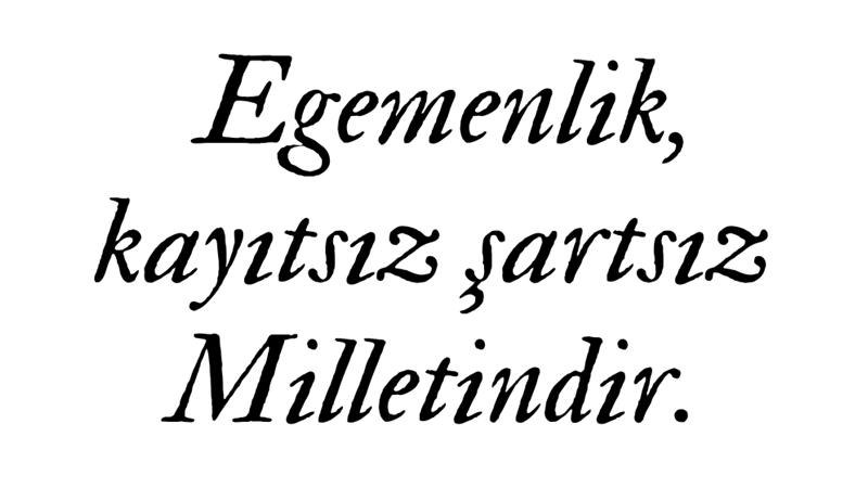 TBMM’DEKİ ‘EGEMENLİK, KAYITSIZ ŞARTSIZ MİLLETİNDİR’ LEVHASININ GEÇMİŞİ