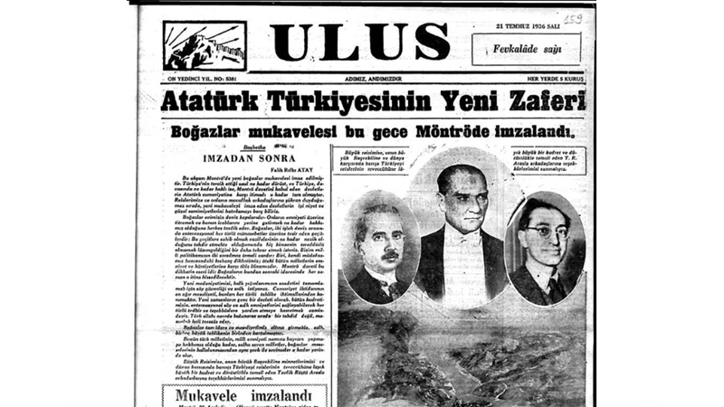 9 KASIM: MONTRÖ BOĞAZLAR SÖZLEŞMESİ YÜRÜRLÜĞE GİRDİ