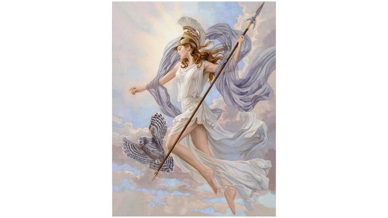 SAVAŞ MEYDANINDA BİR TANRIÇA: ATHENA