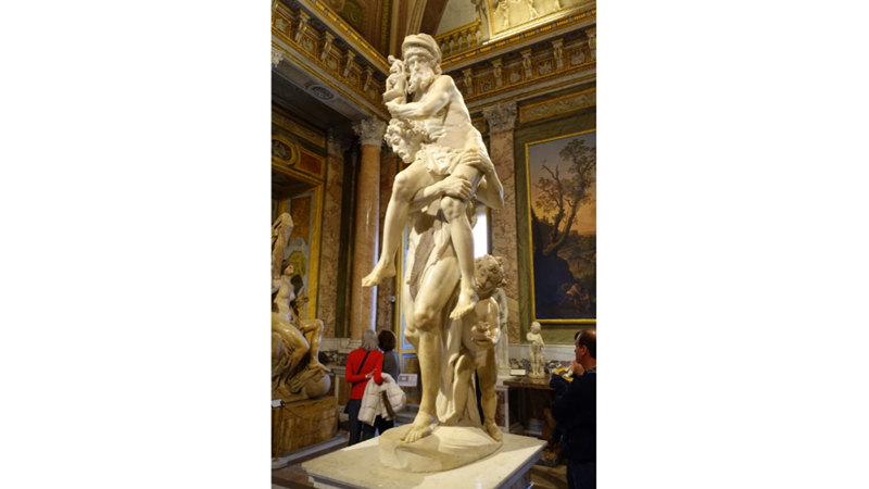 AENEAS, ANCHISES VE ASCANIUS HEYKELİ