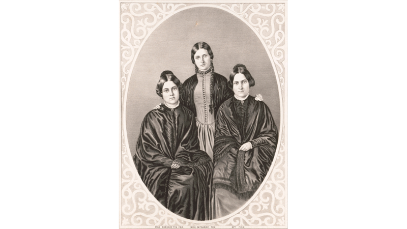 THE FIRST PROFESSIONAL MEDIAUMS IN HISTORY: FOX SISTERS