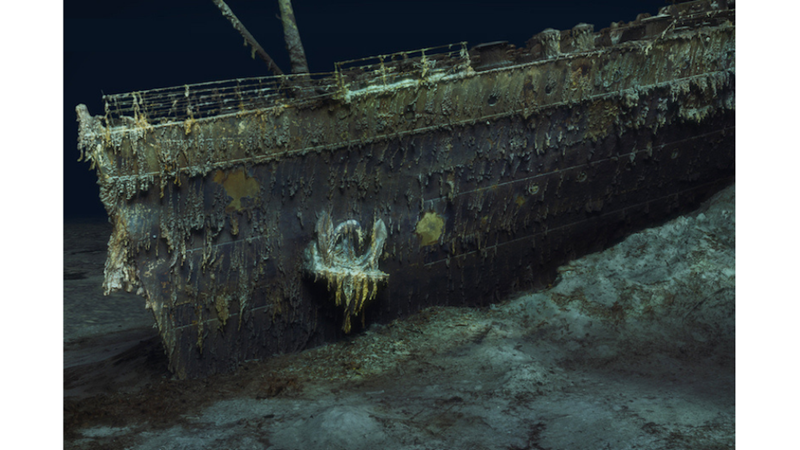 THE TITANIC WAS ACTUALLY FOUND BY A TEAM PRETENDING TO SEARCH THE WRECKAGE