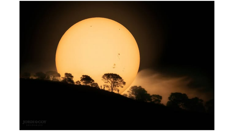TEPELERDEN YUVARLANAN GÜNEŞ