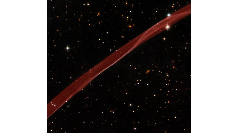 THE RED LINE OF THE SKY: SN 1006