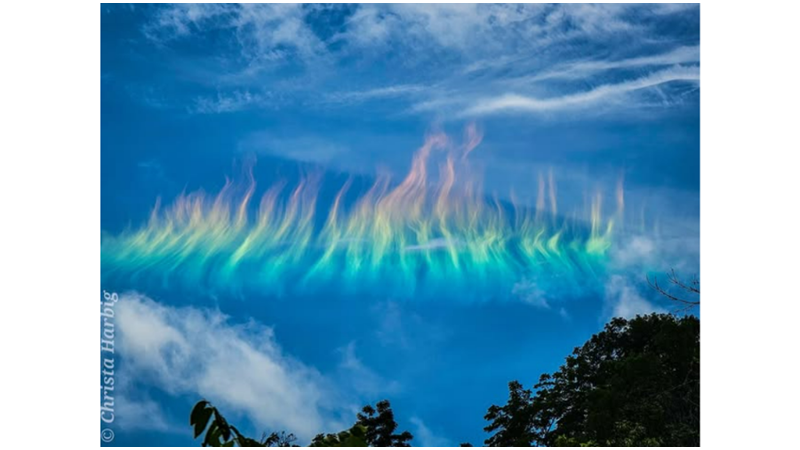 SİZ HİÇ ALEVDEN GÖKKUŞAĞI GÖRDÜNÜZ MÜ?