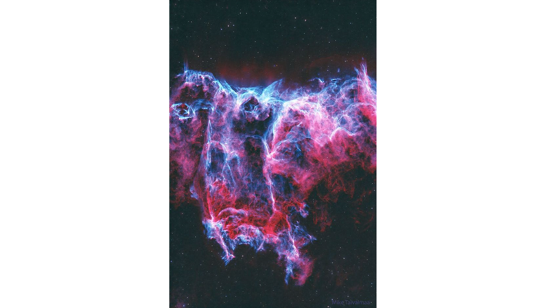 GÖKYÜZÜ YARASASI: NGC 6995 YARASA BULUTSUSU