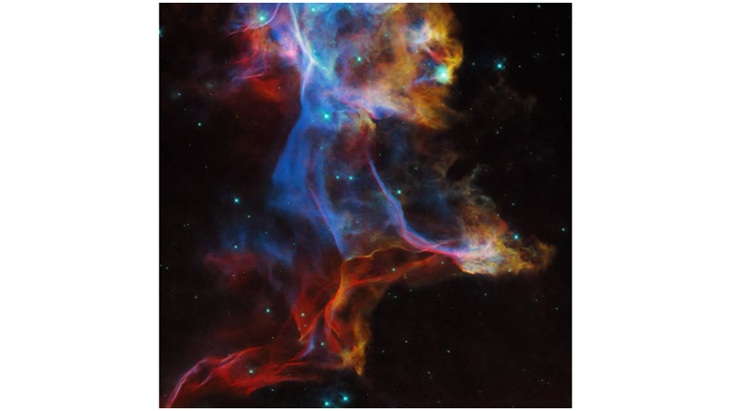 A NEBULA FORMED FROM AN EXPLOSION 10 THOUSAND YEARS AGO: PEACH NEBULA