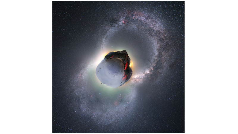 THE WRITING AND THE PERSON OF A SMALL PLANET