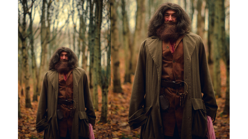 ROBBIE COLTRANE HATIRASINA CADILAR BAYRAMI'NDA HAGRID KOSTÜMÜ GİYİNMEK