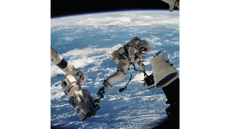 2002 A VIEW FROM OUTSIDE THE ISS