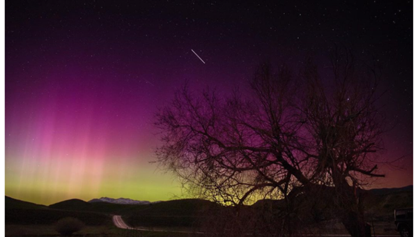 SOUTHERN LIGHTS IN THE SKY - YES, NOT NORTH!