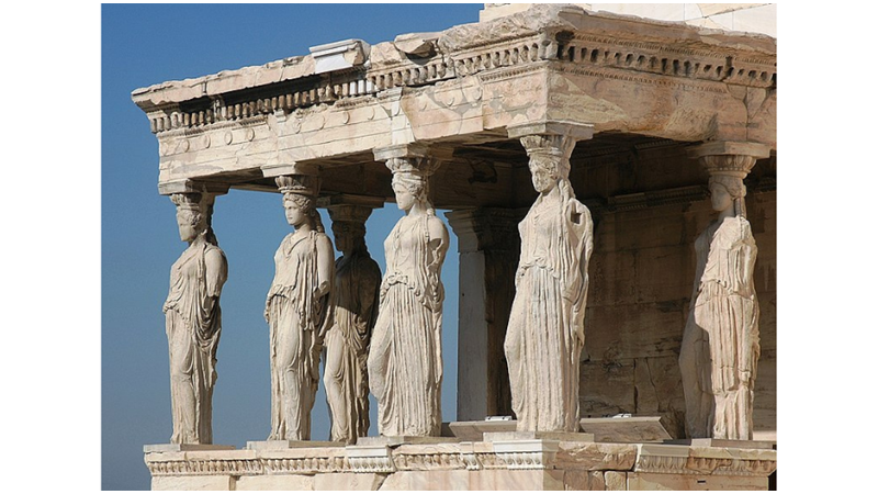TAPINAĞI TAŞIYAN KADINLAR: ERECHTHEION