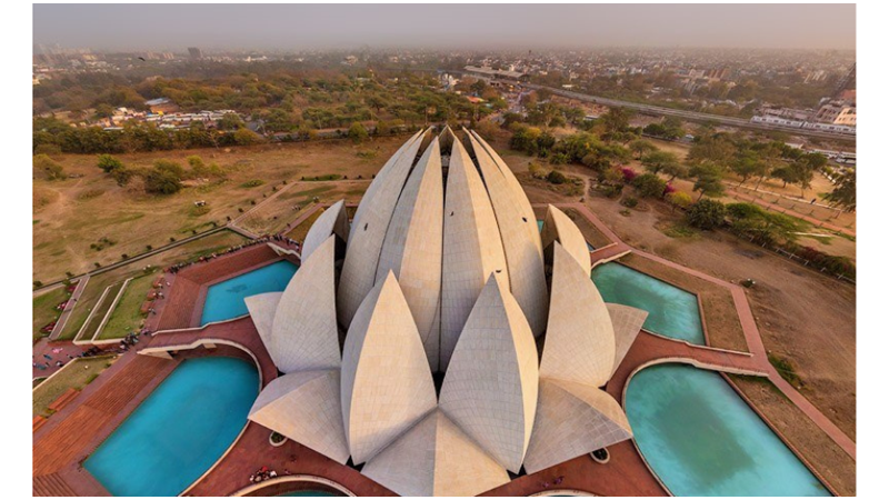 HERKESE AÇIK TAPINAK: LOTUS BAHAİ TAPINAĞI