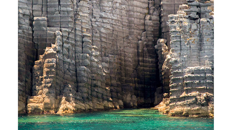 DÜNYA'DA EŞİNE AZ RASTLANIR AMA TÜRKİYE'DE: PEYNİR KAYALIKLARI
