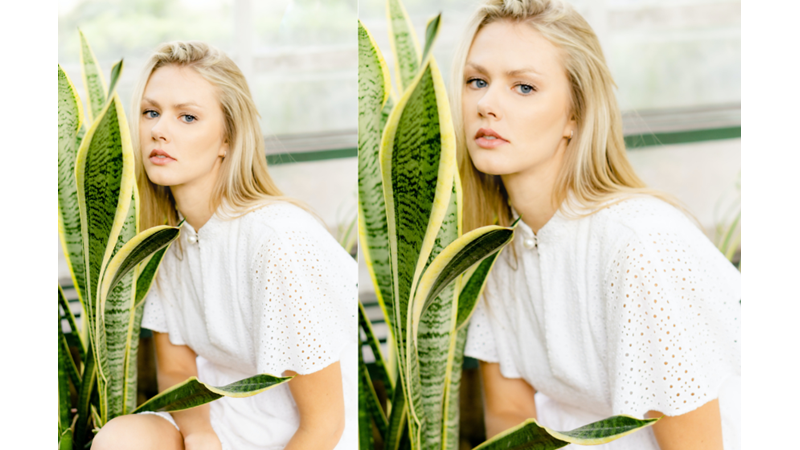 ÇİÇEKLERLE FOTOĞRAF ÇEKİLMENİN MODERN HALİ