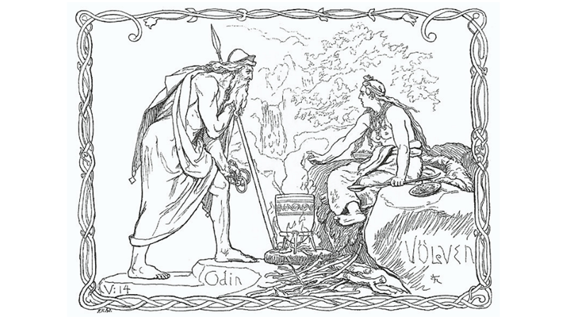İSKANDİNAV MİTOLOJİSİNİN EN ÜNLÜ ŞİİRİ: VOLUSPA
