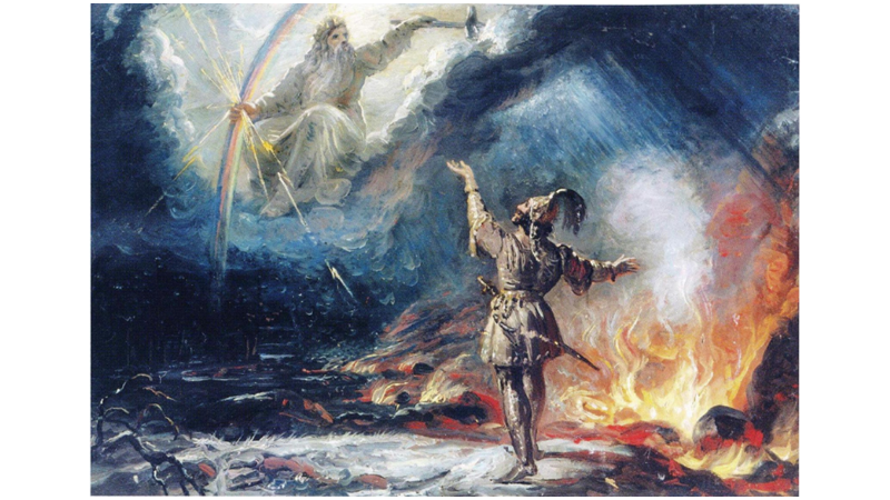 FİN MİTOLOJİSİNDE GÖK VE YILDIRIM TANRISI