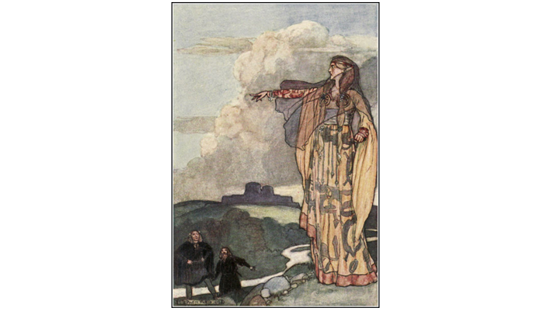 ÜÇE AYRILMIŞ HAYALET TANRIÇA: MORRİGAN