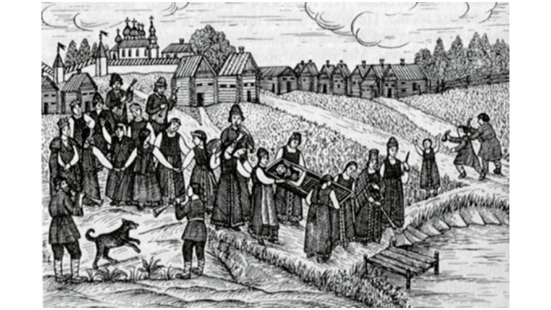 BEREKET TANRIÇASININ CENAZESİ: KOSTRUBONKO