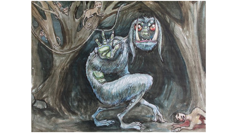 TİMSAH VE İGUANALARIN DOĞUŞU: AUNYAİNA