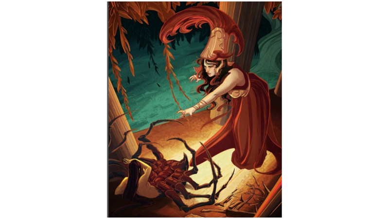 TANRIÇAYA KAFA TUTARSAN ÖRÜMCEK OLURSUN: ARAKHNE