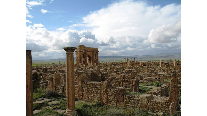 EN İYİ ŞEHİR PLANLAMALARINDAN: TİMGAD