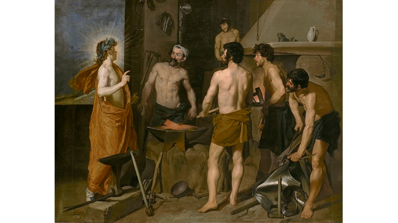 APOLLON VE HEPHAISTOS HEYKELİ