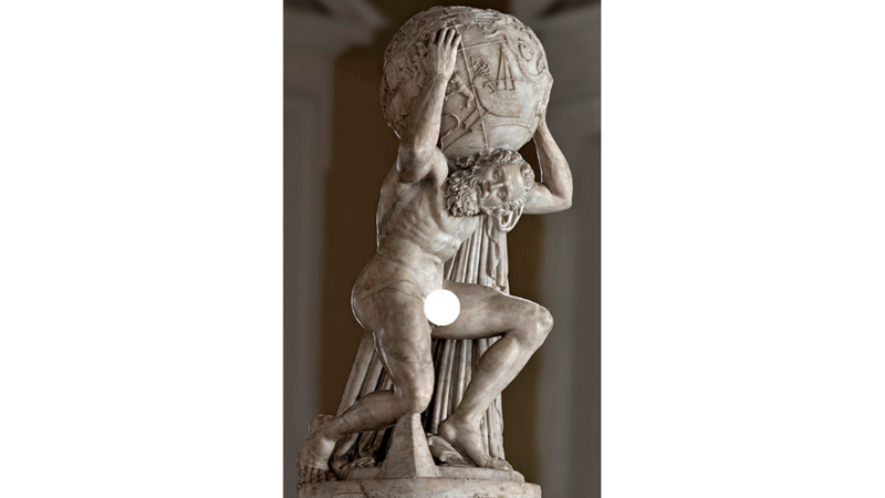 GÖK KUBBEYİ SIRTINDA TAŞIYAN: ATLAS