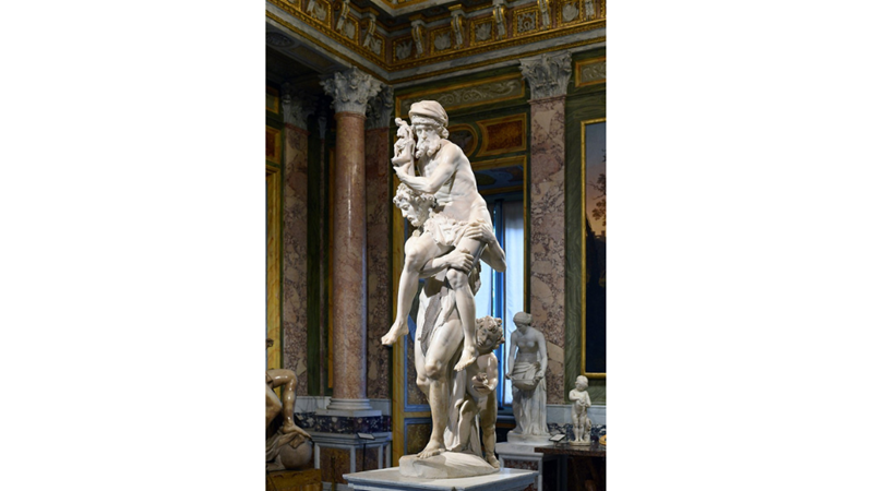 AENEAS, ANCHISES VE ASCANIUS HEYKELİ