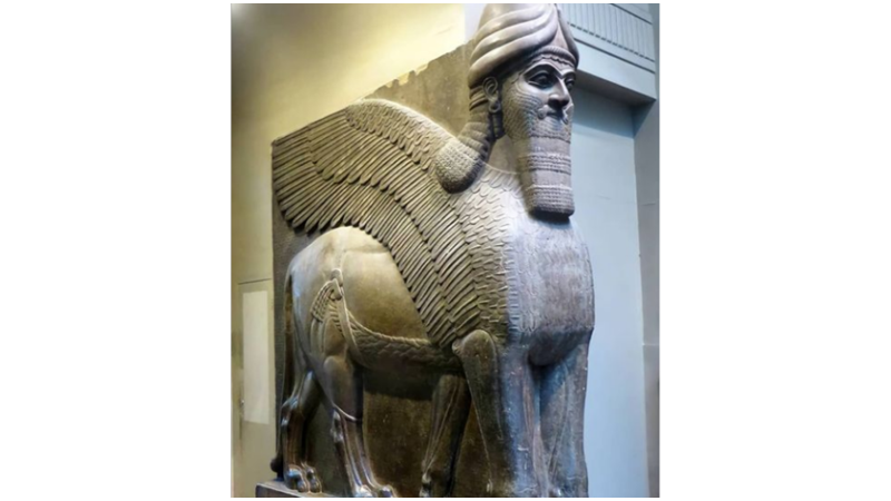 LAMASSU HEYKELİ