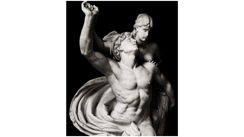 HERMES VE PSYCHE HEYKELİ