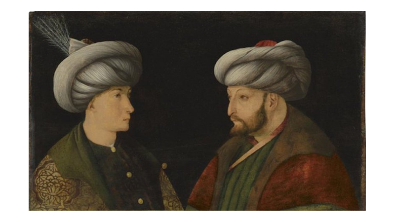 FATİH SULTAN MEHMET’İN ÜNLÜ TABLOSU TÜRKİYE’DE