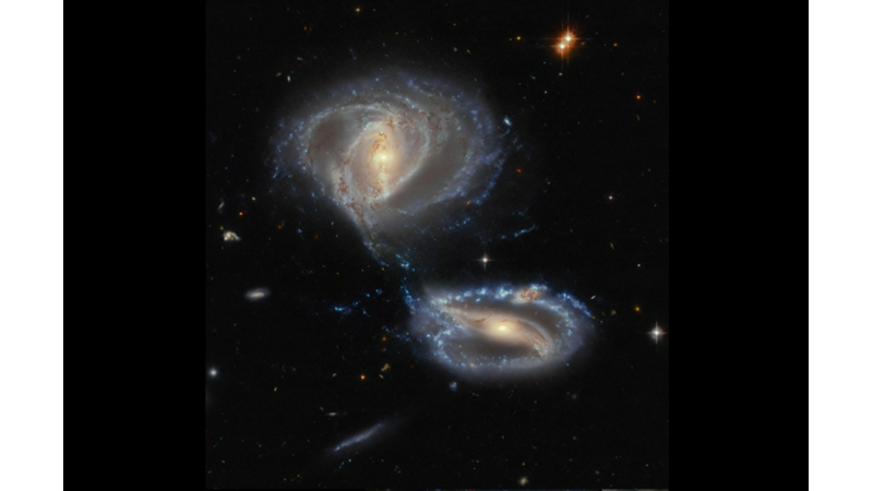 HAVE YOU EVER SEEN THE DANCE BETWEEN TWO GALAXIES? -Friendz10