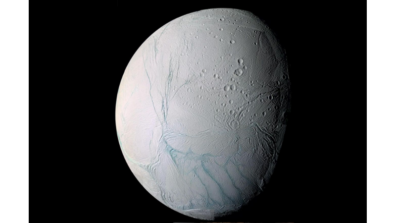 ONE OF SATURN'S ICY MOONS: ENCELADUS -Friendz10