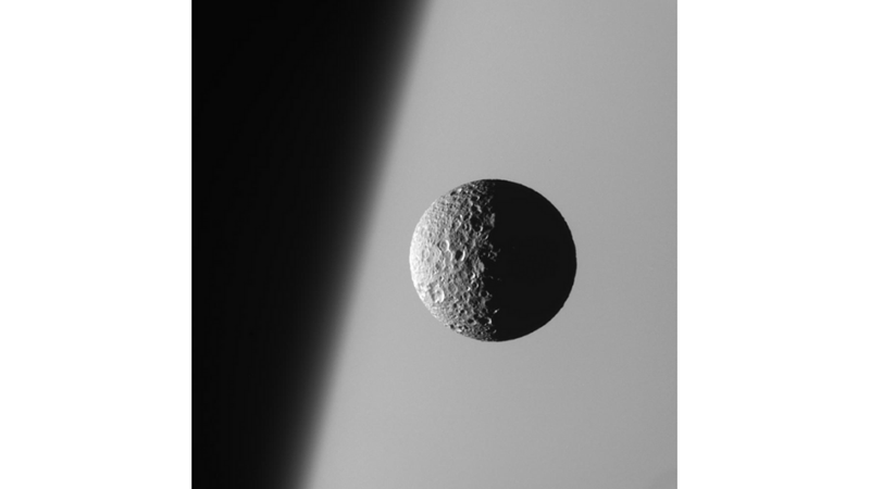 SMALL BUT POWERFUL GLACIAL SATELLITE: MIMAS