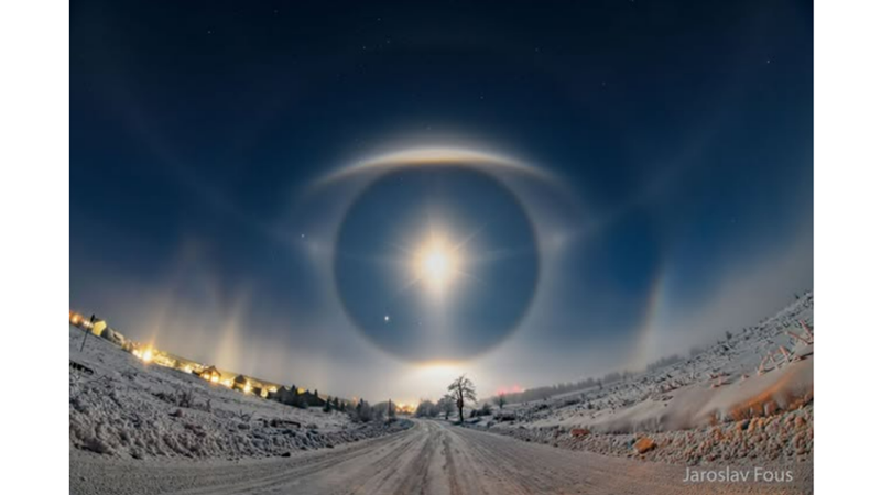 THE EYE OF THE SKY THE EYE OF DIAMOND DUST IN THE SKY