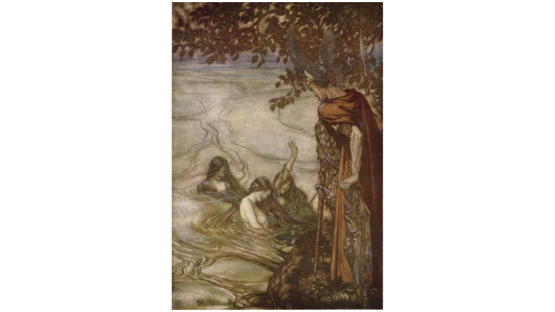 ŞEKİLDEN ŞEKLE GİREN SU PERİLERİ