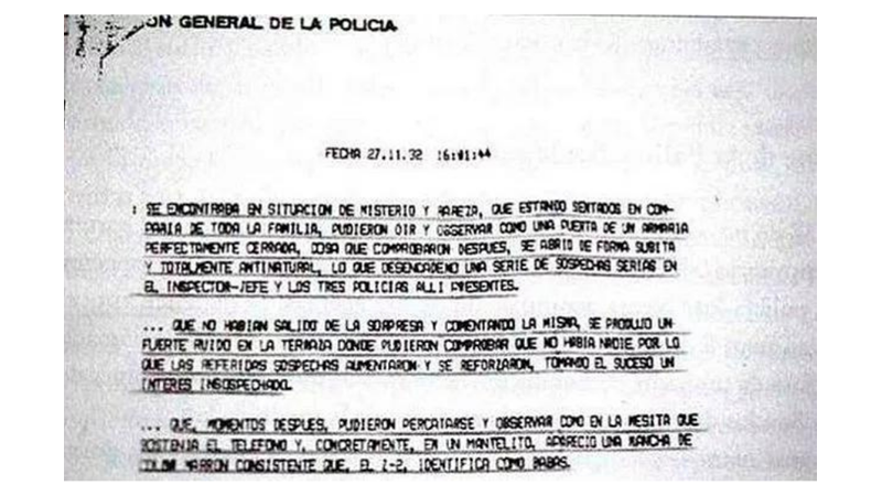 POLİS KAYITLARINA GEÇEN İLK PARANORMAL OLAY: VALLECAS