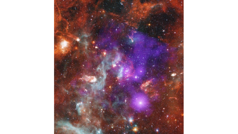IMAGE BASED ON DATA FROM A RETIRED TELESCOPE