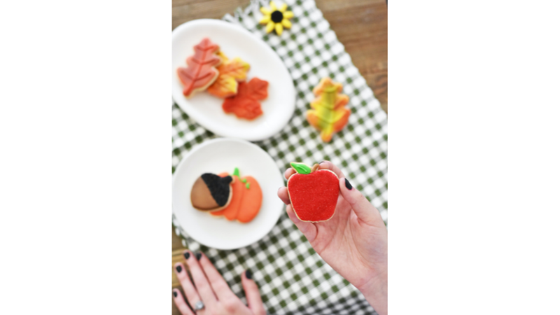 SONBAHAR TEMALI KURABİYE TASARIMLARI