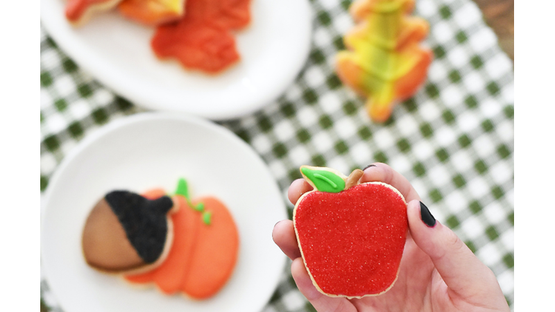 SONBAHAR TEMALI KURABİYE TASARIMLARI