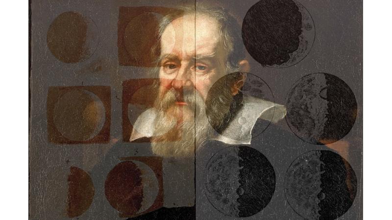 GALILEO GALILEI 1609 YILINDA GELİŞTİRDİĞİ TELESKOBUYLA AY'I NASIL ÇİZMİŞTİR?