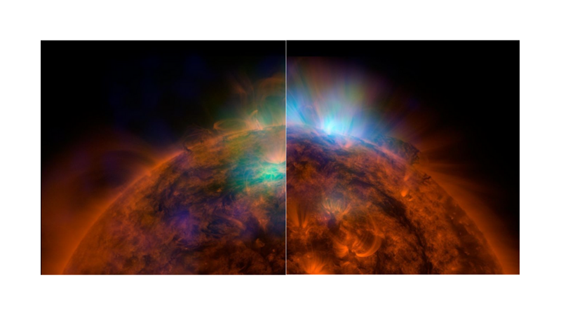 NUSTAR'IN ÇEKTİĞİ İLK GÜNEŞ FOTOĞRAFI