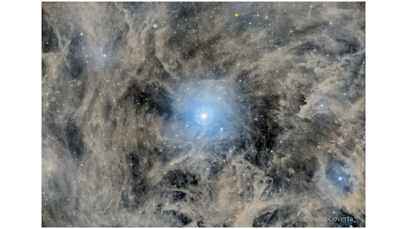 POLARIS AND SURROUNDING DUST