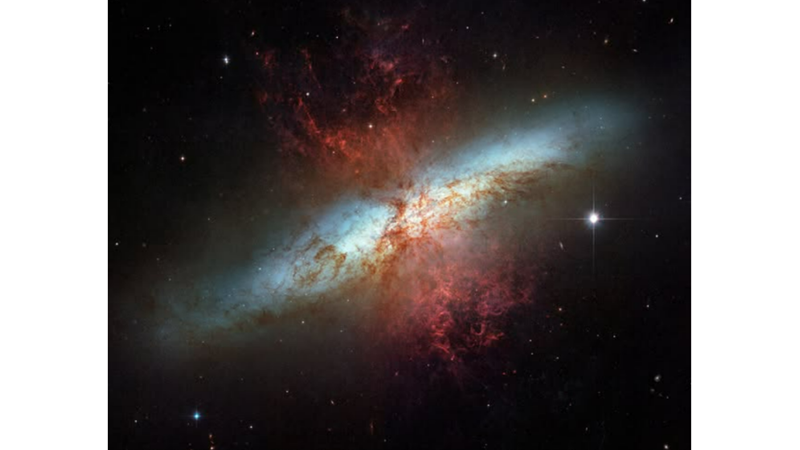 PINK STAR PALMING LIKE BARBIE: THE CIGAR GALAXY