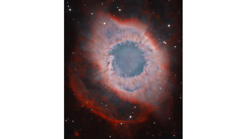 PLANETARY NEBULA FROM THE CONSTELLATION AQUARIUS: NGC 7293