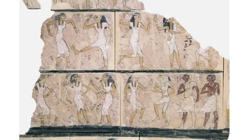 ANTİK MISIRLILARDA DANS HAYATIN ÖNEMLİ PARÇASIYDI