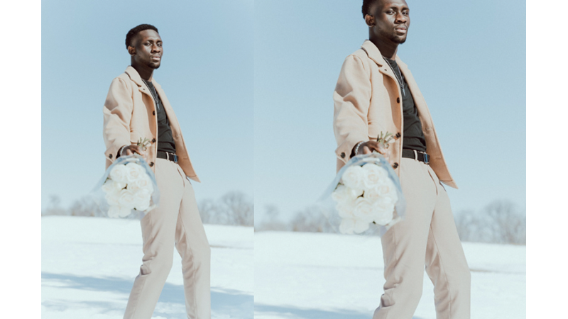 ERKEK MODASI: SİYAH VE KREMİN UYUMU