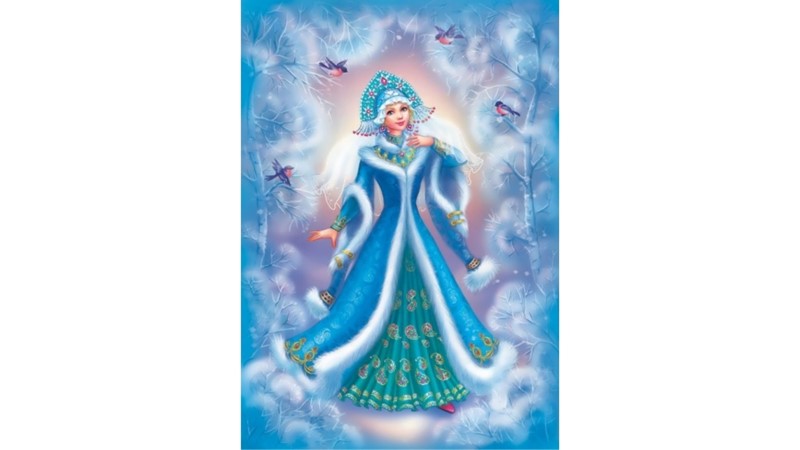 CANLANAN KARDAN KIZ: SNEGUROCHKA